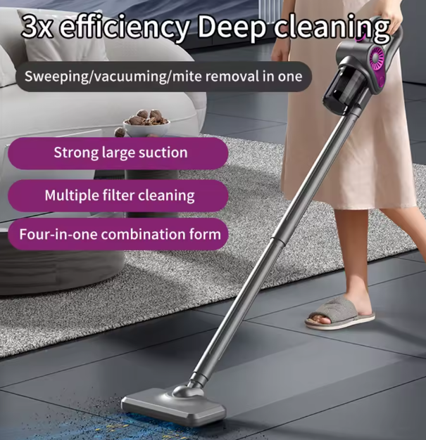 Aspiradora Inalámbrica de Mão 4 em 1