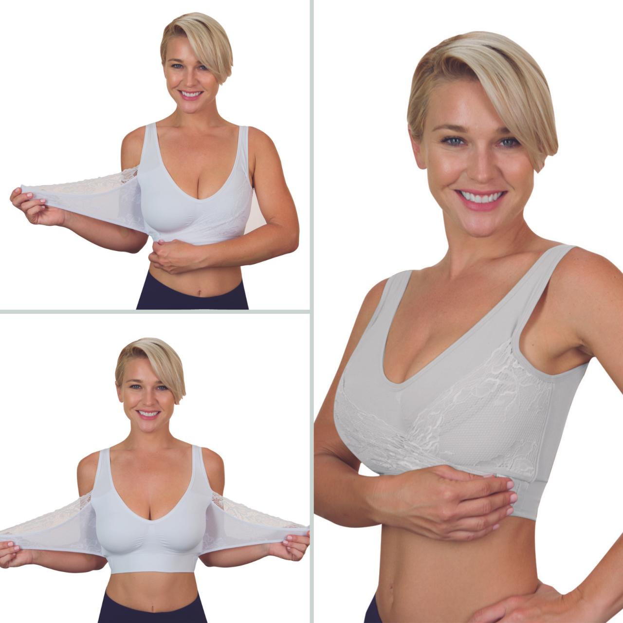 Conjunto de Soutiens  Push Up (3 peças)