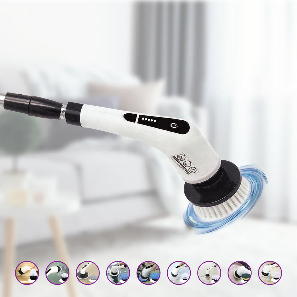 Escova de Limpeza Giratória Elétrica