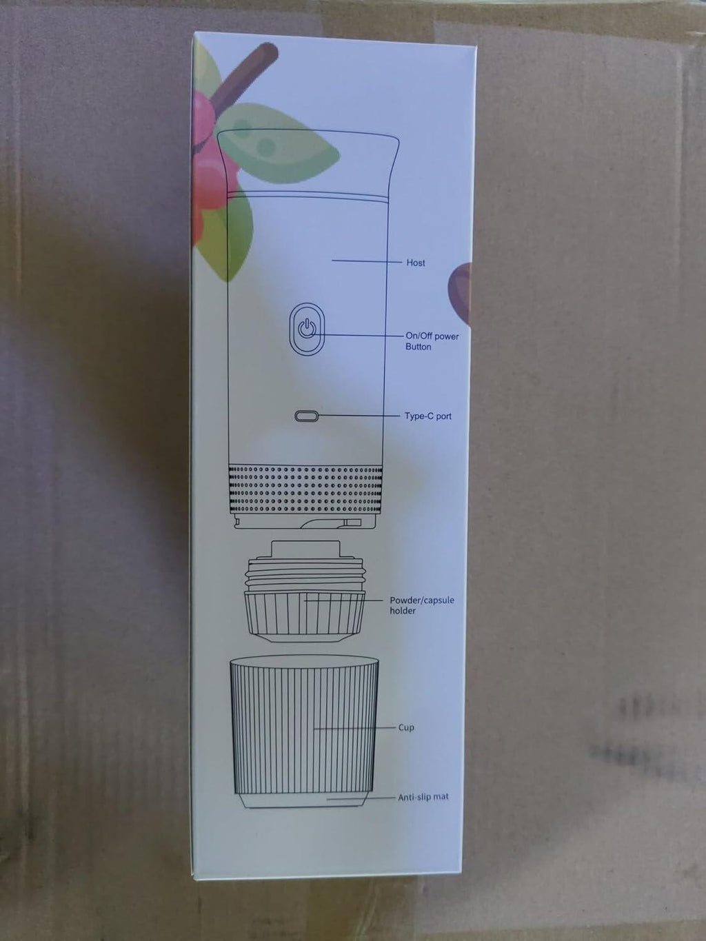 Cafeteria Portátil 3 em 1 – Máquina de Café Expresso Compacta e Recarregável