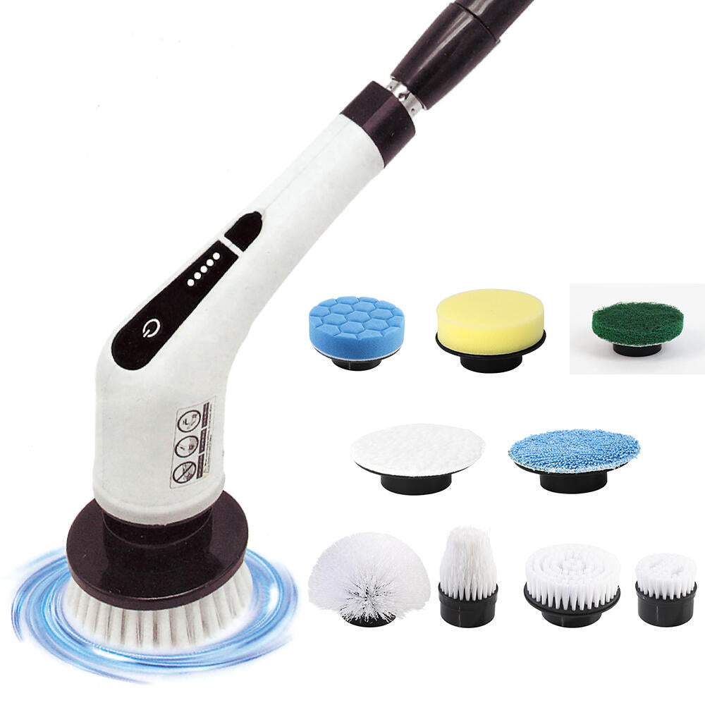 Escova de Limpeza Giratória Elétrica