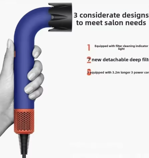 Súper Secador de Pelo Profesional com 4 bicos